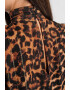 GUESS JEANS Ефирна блуза с еластична талия - Pepit.bg