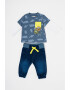 GUESS JEANS Худи с лого и цип - Pepit.bg