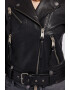 GUESS JEANS Кожено яке с цип - Pepit.bg