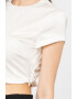 GUESS JEANS Къса тениска с връзка - Pepit.bg