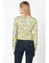 GUESS JEANS Къса блуза с пеплум - Pepit.bg