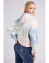 GUESS JEANS Късо худи с лого - Pepit.bg