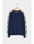 GUESS JEANS Пуловер с лого встрани - Pepit.bg