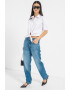 GUESS JEANS Риза с възел отпред - Pepit.bg