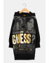 GUESS JEANS Рокля с качулка и десен - Pepit.bg