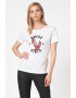 GUESS JEANS Тениска с модал - Pepit.bg