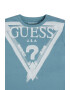 GUESS JEANS Тениска с овално деколте и лого - Pepit.bg