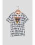 GUESS JEANS Тениска с щампи - Pepit.bg