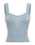 GUESS JEANS Топ с релеф - Pepit.bg