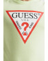 GUESS JEANS Вталена тениска с триъгълно лого - Pepit.bg