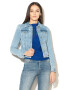 GUESS JEANS Яке от деним с бродиран текст - Pepit.bg