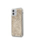 GUESS Калъф 4G Liquid Glitter за Apple iPhone 12 mini - Gold - Pepit.bg