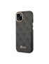 GUESS Калъф PC/TPU 4G metallic - За iPhone 14 - Черен - Pepit.bg