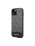 GUESS Калъф Stripe 4G - За iPhone 14 Plus - Сив - Pepit.bg