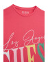 GUESS KIDS Къса блуза с лого - Pepit.bg