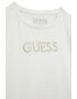 GUESS KIDS Къса тениска с декоративни камъни - Pepit.bg