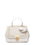 Guess Кожена чанта с капси - Pepit.bg