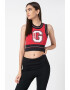 Guess Къс топ с рипс - Pepit.bg