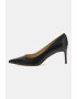 GUESS Остри кожени обувки - Черен - Pepit.bg