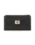 GUESS Портфейл G Elite с лого - Черен - Pepit.bg