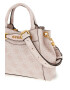 GUESS Ръчна чанта Emera с монограми - Pepit.bg