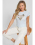 GUESS Тениска с модал - Pepit.bg