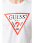 GUESS Тениска слим с лого - Pepit.bg