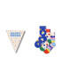 Happy Socks Чорапи с органичен памук - 3 чифта - Pepit.bg