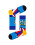 Happy Socks Десенирани чорапи - 3 чифта - Pepit.bg