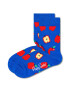 Happy Socks Десенирани чорапи с памук - 2 чифта - Pepit.bg