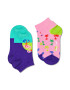 Happy Socks Десенирани чорапи с памук - 2 чифта - Pepit.bg