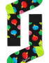 Happy Socks Десенирани дълги чорапи - 3 чифта - Pepit.bg