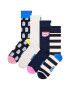 Happy Socks Дълги чорапи - 4 чифта - Pepit.bg