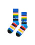 Happy Socks Дълги чорапи с принт - 3 чифта - Pepit.bg