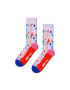 Happy Socks Дълги чорапи с принт - 3 чифта - Pepit.bg