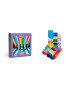 Happy Socks Дълги чорапи с принт - 3 чифта - Pepit.bg