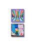 Happy Socks Дълги чорапи с принт - 3 чифта - Pepit.bg