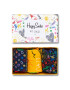Happy Socks Комплект чорапи с шарки - 3 чифта - Pepit.bg