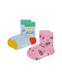 Happy Socks Къси чорапи с десен 2 чифта - Pepit.bg