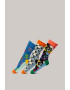 Happy Socks Унисекс чорапи с десен 3 чифта - Pepit.bg