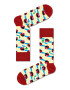 Happy Socks Унисекс чорапи с десен - 7 чифта - Pepit.bg