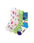 Happy Socks Унисекс чорапи с принт - 4 чифта - Pepit.bg