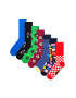 Happy Socks Унисекс чорапи с принт - 7 чифта - Pepit.bg