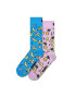 Happy Socks Унисекс дълги чорапи - 2 чифта - Pepit.bg