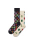 Happy Socks Унисекс дълги чорапи - 2 чифта - Pepit.bg