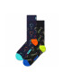 Happy Socks Унисекс дълги чорапи - 2 чифта - Pepit.bg