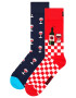 Happy Socks Унисекс дълги чорапи - 2 чифта - Pepit.bg