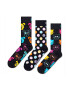 Happy Socks Унисекс дълги чорапи - 3 чифта - Pepit.bg