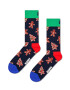 Happy Socks Унисекс дълги чорапи Gingerbread Cookies - Pepit.bg