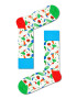 Happy Socks Унисекс дълги чорапи с десен - 3 чифта - Pepit.bg